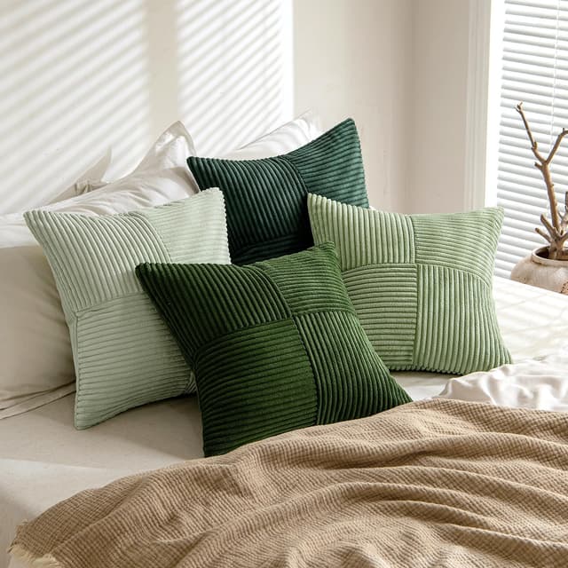 Detalle 1 de MIULEE 4er Set Kissenbezug 50x50 cm