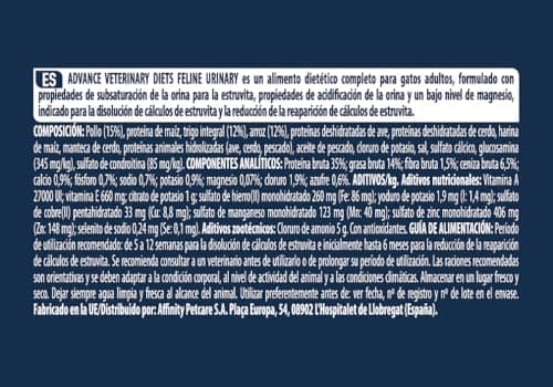 Thumbnail 4 de Affinity Advance Veterinary Diets Urinary Gatos