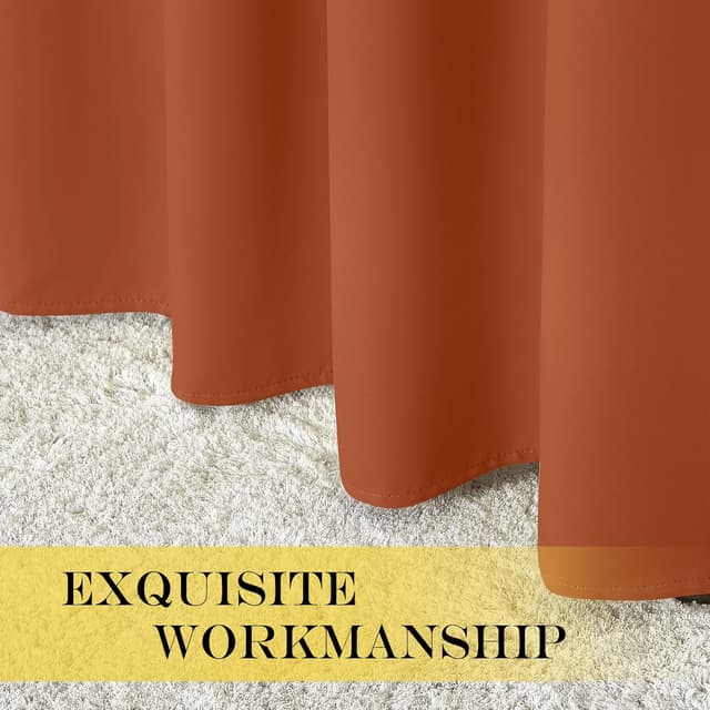 Detalle de NICETOWN Doorway Curtains 52x78 inches