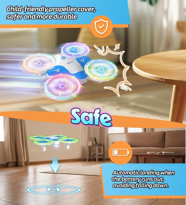 Thumbnail 5 de Korffe Mini Drone 3-battery kids quadcopter 🚁