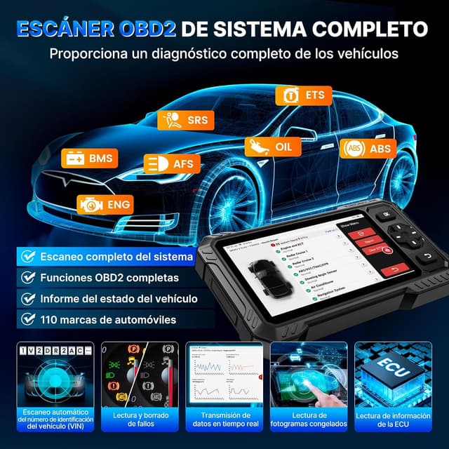 Detalle 2 de KINGBOLEN S6 Elite OBD2 Multimarca