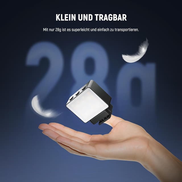 Detalle 2 de NEEWER Basics Magnetisches RGB Licht 1,5 W