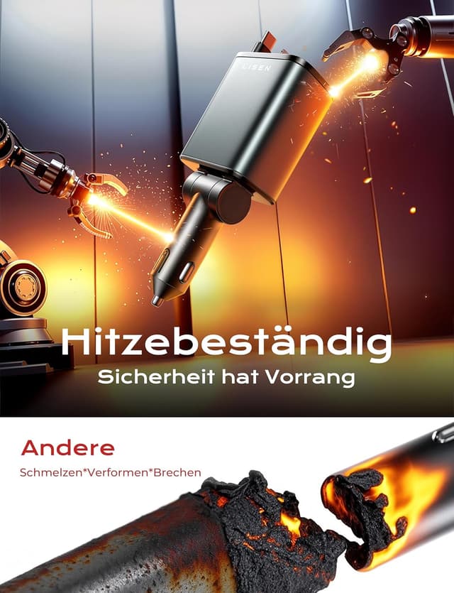 Thumbnail 4 de LISEN 75W Zigarettenanzünder USB‑C Auto‑Ladegerät ⛽