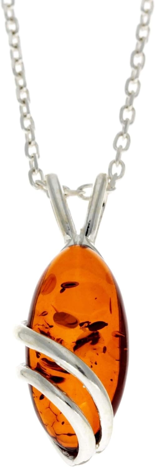 Thumbnail 5 de Lovely GL271 925 Sterling Silver Amber Pendant