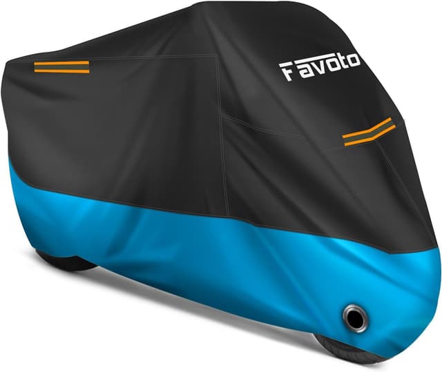 Imagen de Favoto Motorcycle Cover 96.5in Waterproof en OfertitasTOP