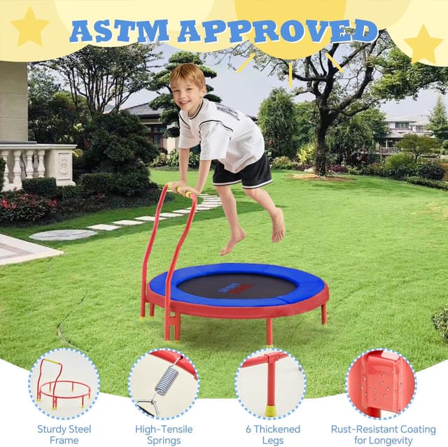 Thumbnail 3 de SPORTSOUL Mini Trampoline 3ft for Kids 3-6