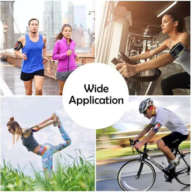 Thumbnail 6 de Handy Armband fürs Joggen mit Kopfhörer- und Kartenfach – Handyhalterung bis 6,9 Zoll