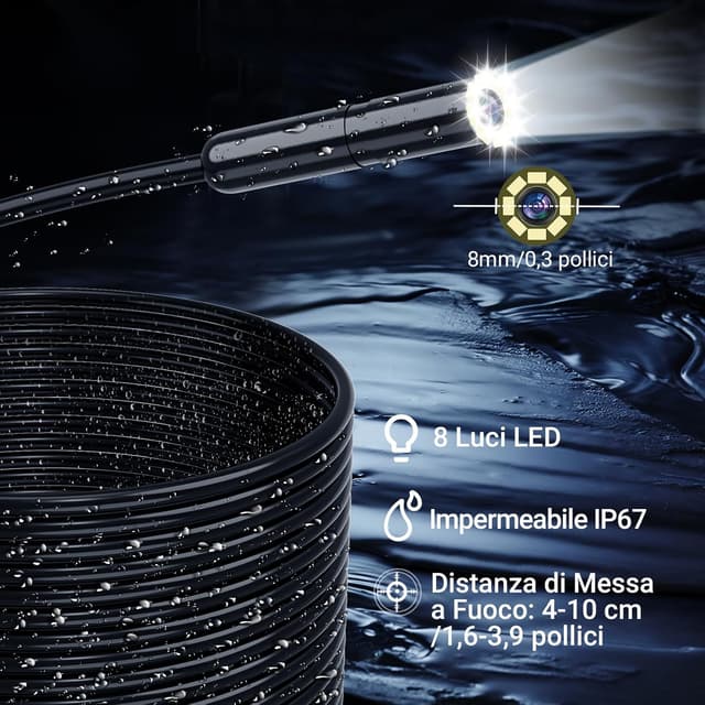 Thumbnail 5 de Ferdiiz Endoscopio Digitale Industriale HD 1080P