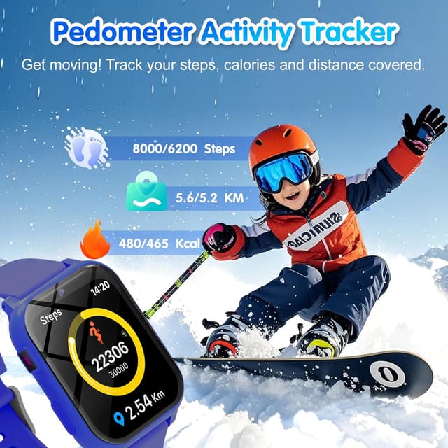 Detalle de Tzzulsx Kids smart watch with 18 games