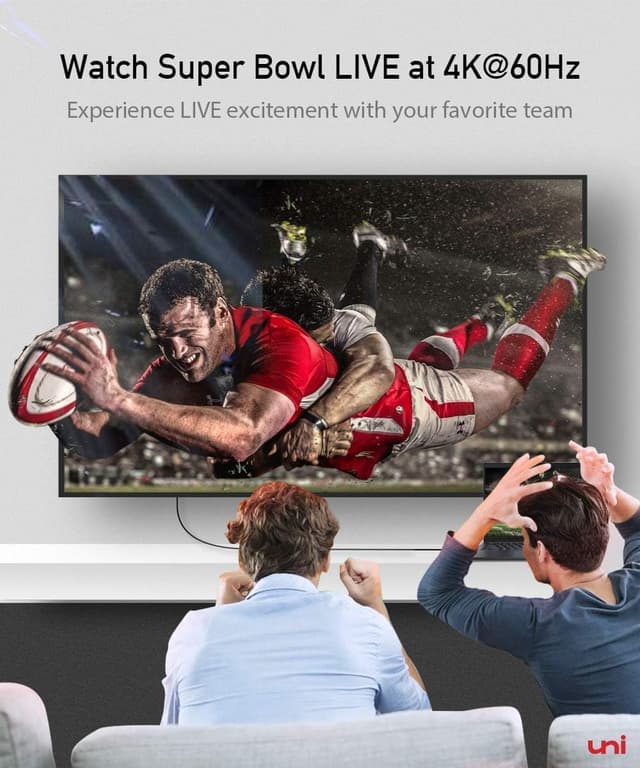 Detalle 2 de uni Câble USB C vers HDMI 1,8m 4K@60Hz