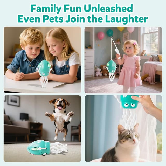 Thumbnail 5 de Hirger Dancing Octopus Crawling Toy 🐙