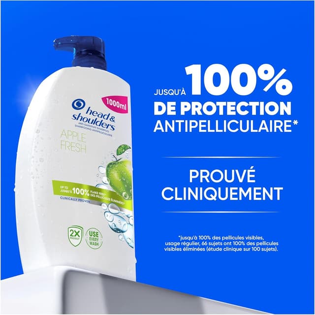 Detalle 2 de Head & Shoulders Apple Fresh 1000 ml