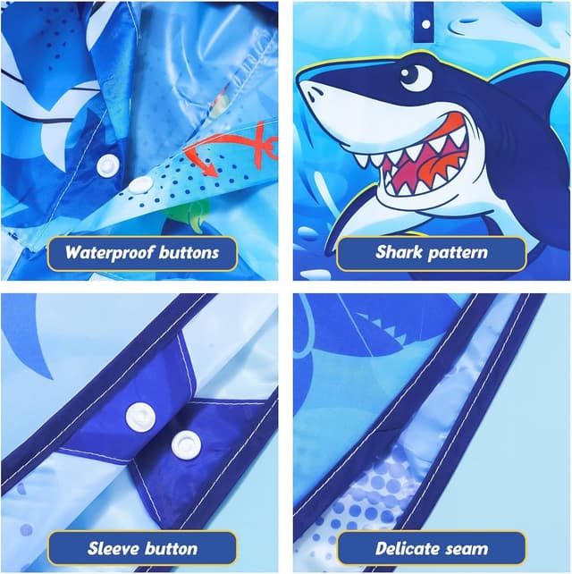 Detalle 2 de WAWSAM Regenponcho Kinder Regenmantel