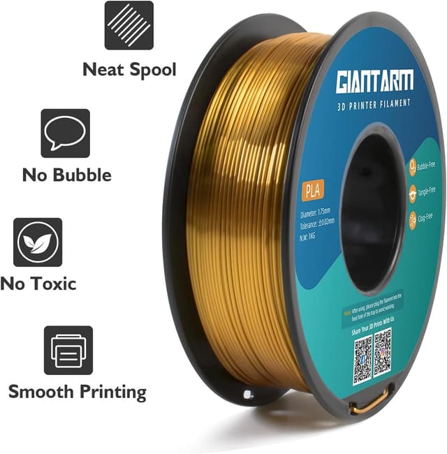 Thumbnail 3 de GIANTARM Silk PLA Filament 1,75 mm 1 kg