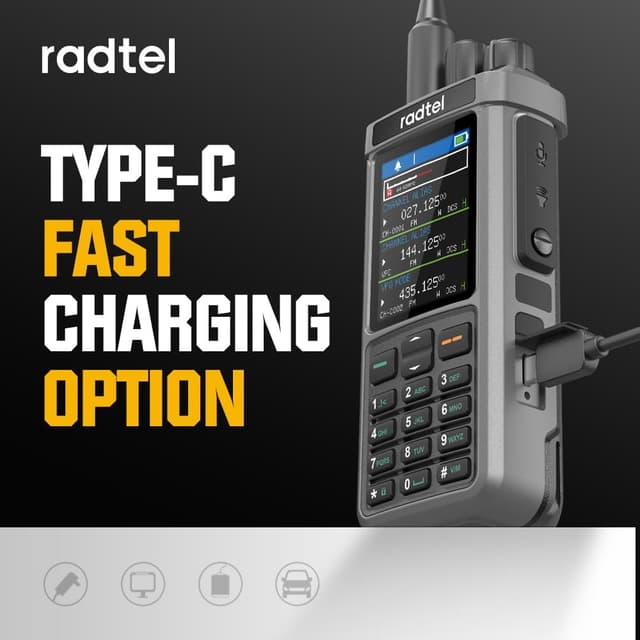Thumbnail 6 de Radtel RT-880G 10W radio portatile
