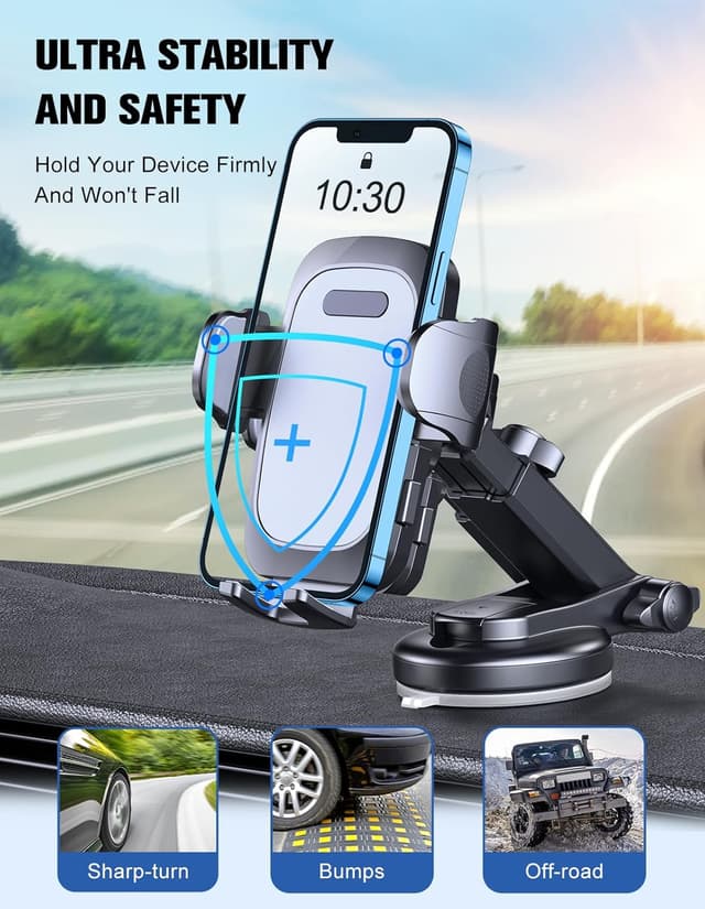 Thumbnail 3 de Mohard Phone Holder for Cars 360° Rotation