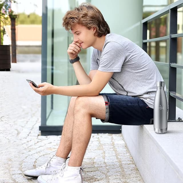 Thumbnail 6 de Botella Termica 750ml Cantimplora de acero inoxidable doble pared