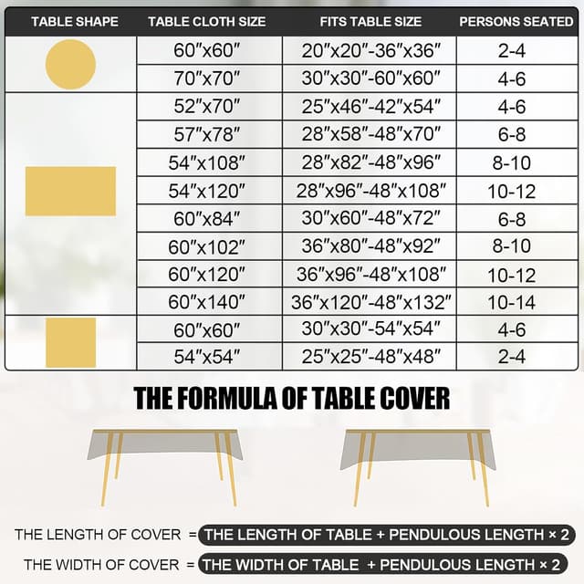 Thumbnail 5 de Smiry Round Table Cloth 70" Round 🍽