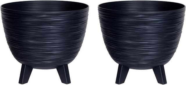Detalle de Planters Pride Futura Ribbed Plant Pots 5L