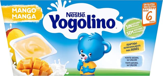 Thumbnail 4 de Nestlé Yogolino Fresa Plátano 🥄 Pack 6 (4x100g) a partir de 8 meses