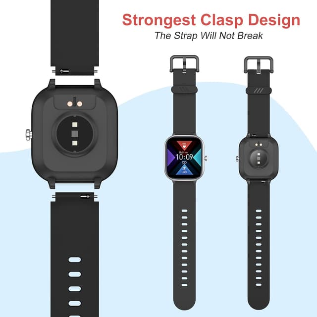 Thumbnail 6 de HENGTO Fitness Tracker Attività Bambini IP68 smartwatch con monitor frequenza cardiaca e sonno (6-16 anni)