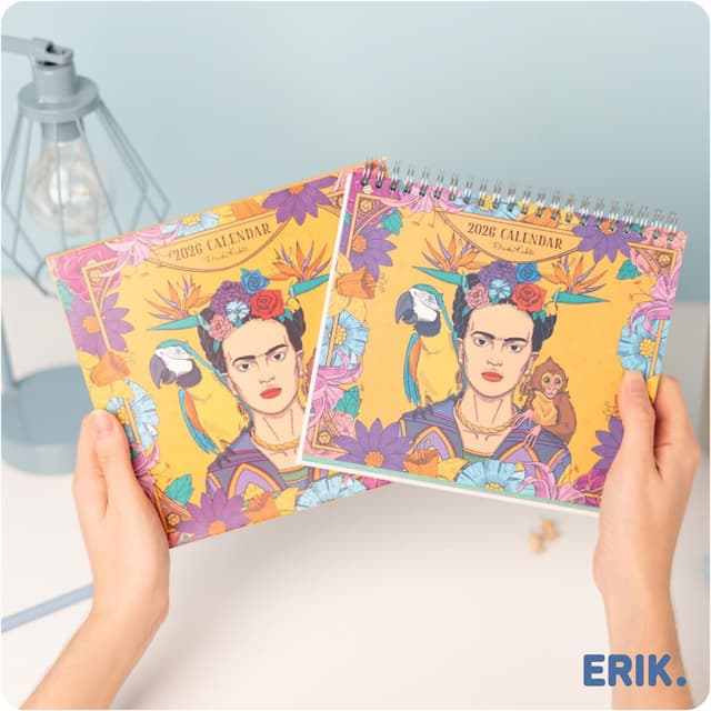 Thumbnail 6 de Grupo Erik Frida Kahlo Desk Calendar 2026 📅