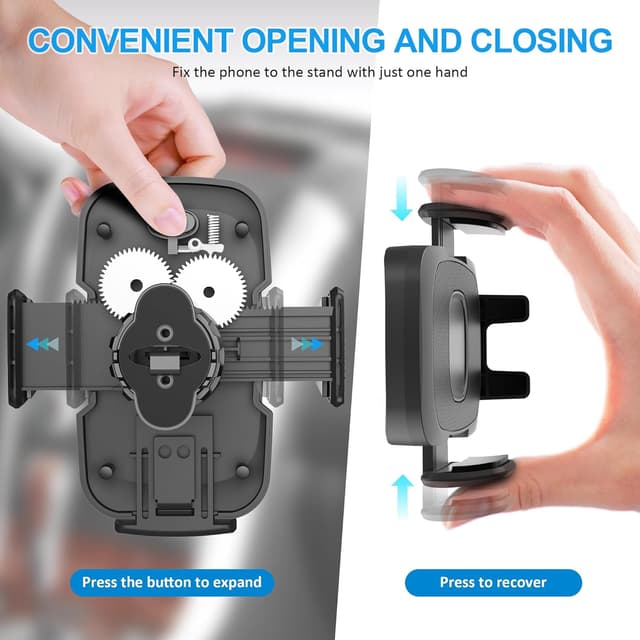 Thumbnail 3 de Estralia Porta Cellulare Auto 4–7" supporto universale