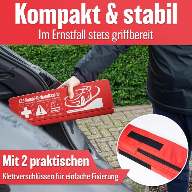 Thumbnail 4 de HELDENWERK KFZ Kombitasche 3in1 Erste Hilfe