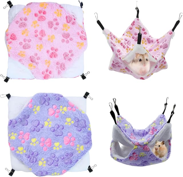 Detalle de JJQHYC 2 Pack Rat Hammock Double Layer