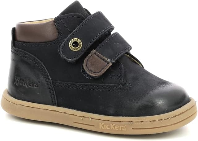 Detalle de Kickers Vermillon stivaletti/stivali da ragazza in nero