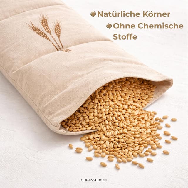 Thumbnail 4 de Strauss Home Körnerkissen groß 20x50 cm