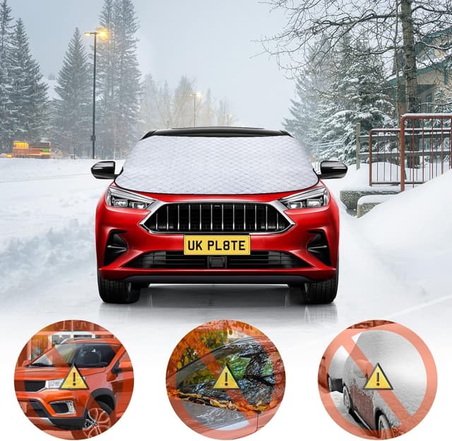 Thumbnail 6 de Car Windscreen Cover 140x90 cm for Snow and Sun