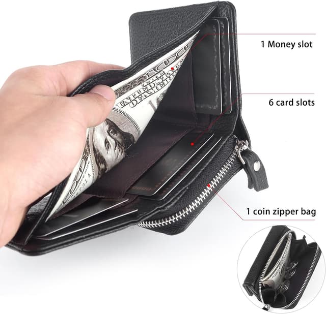 Detalle 2 de CHAOFANXI Geldbörse Damen 10x8x4 cm