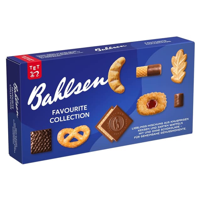 Detalle 1 de Bahlsen Favourite Collection S – 6er Pack Gebäck- und Waffelmischung mit Schokolade (6 x 161 g)
