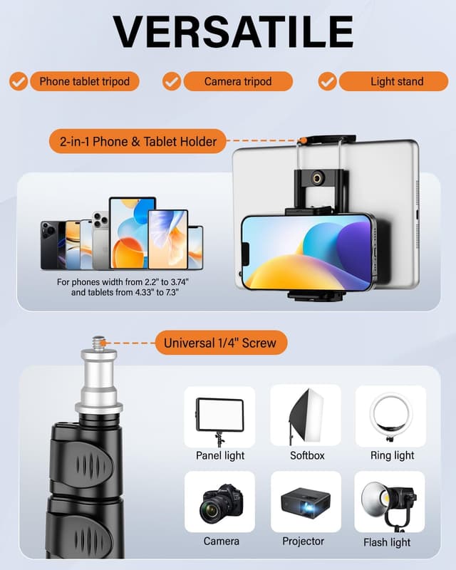 Thumbnail 1 de 79'' Camera Tripod for Studio Use