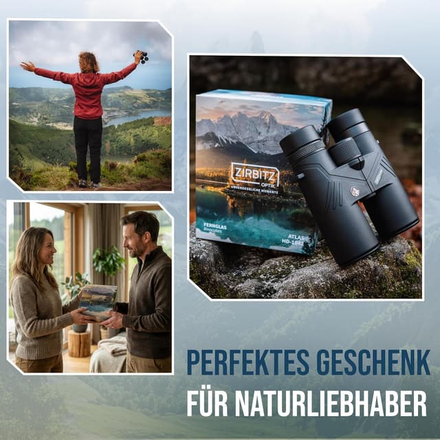 Thumbnail 5 de ZIRBITZ HD Fernglas 10x42