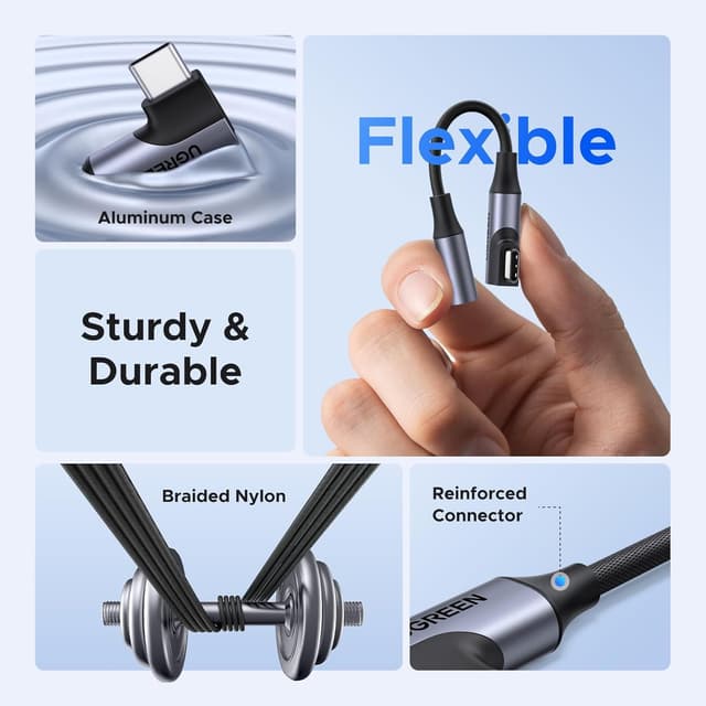 Thumbnail 5 de UGREEN USB-C Jack Audio 3,5 mm 90°