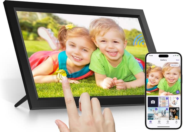 Imagen de Tibuta 15.6 Inch WiFi Digital Photo Frame 32GB 🖼 en OfertitasTOP