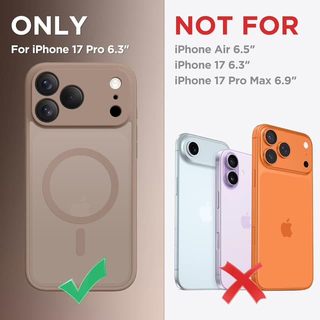 Detalle 2 de CAPRARO Magnetic iPhone 17 Pro Case with MagSafe