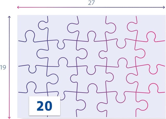 Detalle de Clementoni Supercolor Puzzle Paw Patrol 24779, 2 puzzle da 20 pezzi (bambini 3+)