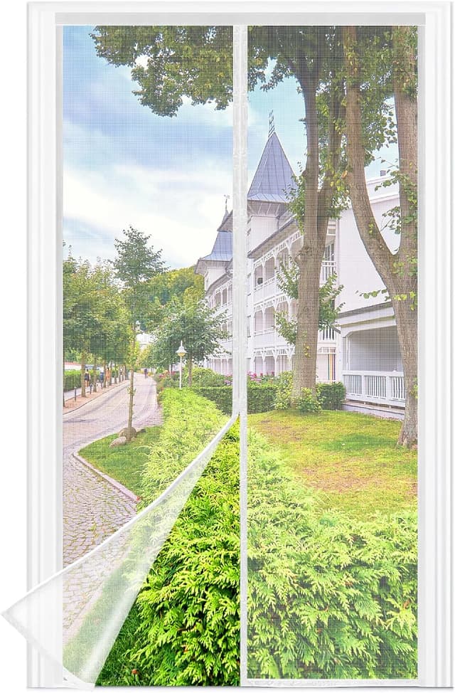 Detalle de Fliegengitter Balkontür Magnet 80x200 cm