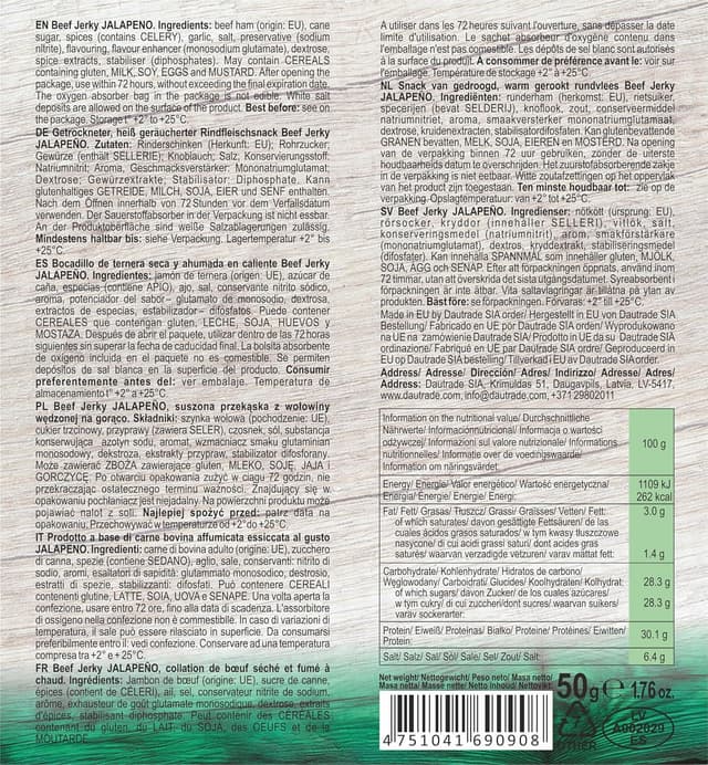 Thumbnail 5 de Viking Bites Beef Jerky Mischkarton 400g 🍖