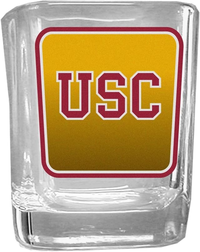 Detalle de Siskiyou Sports NCAA Unisex Square Glass Shot Glass (2 oz) with Vivid Printed Graphics
