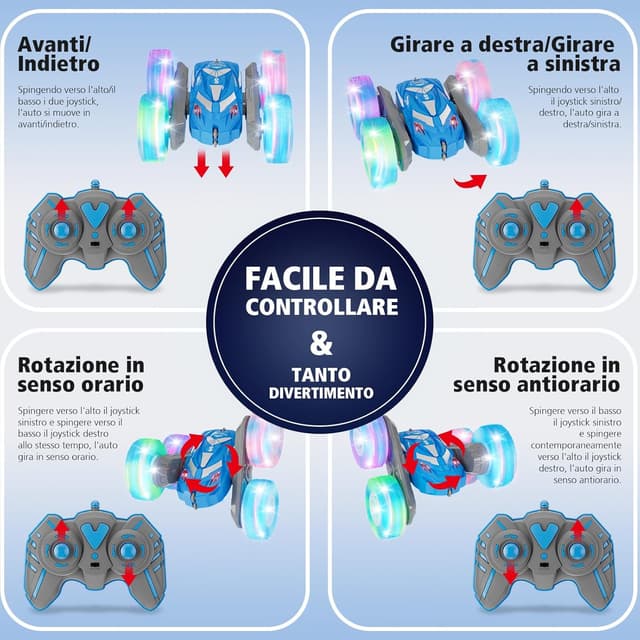 Thumbnail 6 de Cocopa auto telecomandata 4x4 Blu