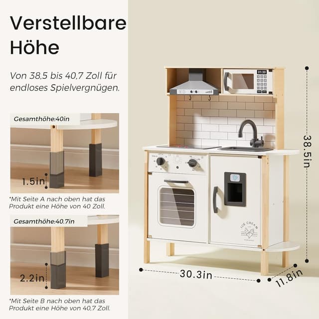 Thumbnail 4 de Tiny Land Kinderküche 104 cm