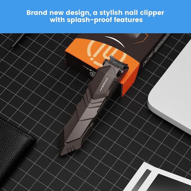 Detalle 2 de INXEN Profi Nagelknipser mit Auffangbehälter ✂