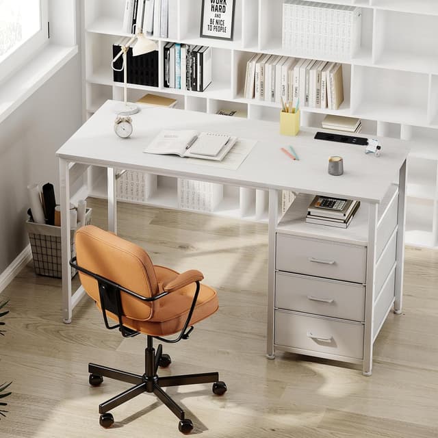 Thumbnail 3 de ODK Schreibtisch 120x48x75,5 cm mit 3 Schubladen