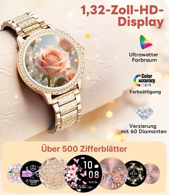 Detalle de LIGE LIGE Montre connectée femme 1,32