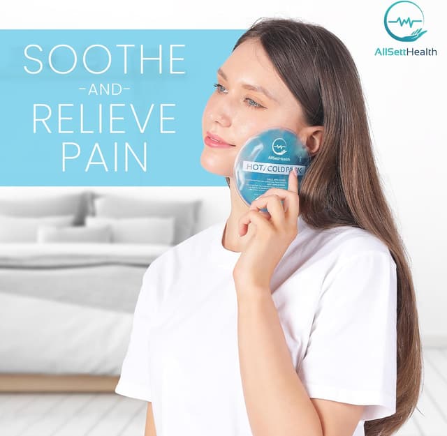 Detalle 1 de Reusable Hot and Cold Gel Ice Packs for Injuries – 7 Variety Pack (Hot & Cold Relief)