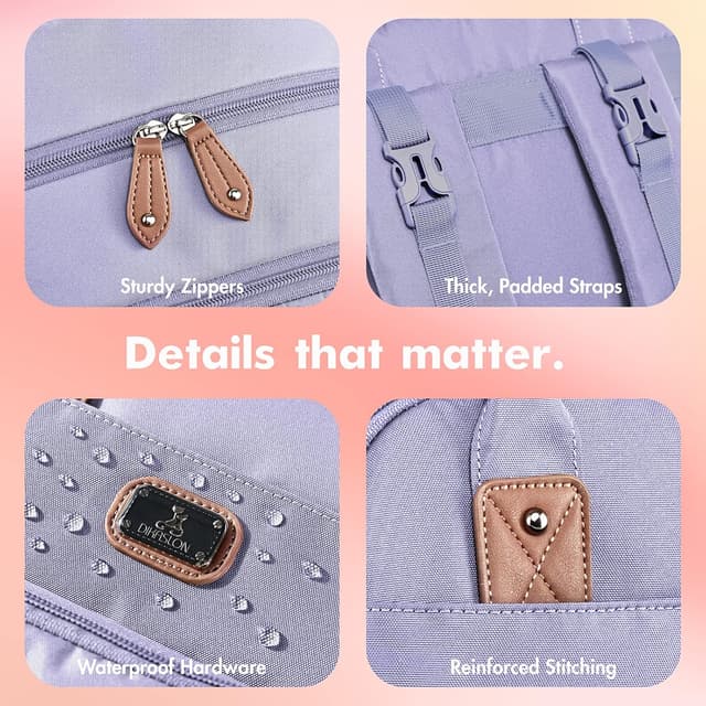 Detalle 2 de Dikaslon Wickeltasche Rucksack 42 x 20 x 30